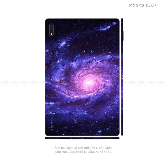Dán Skin Galaxy Tab S8 Series Hình Galaxy - Space | D_GLX17