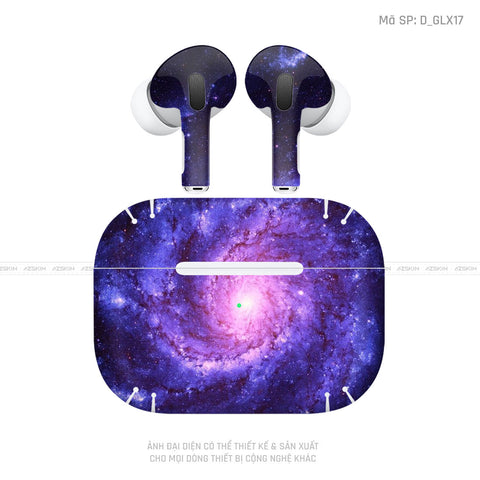 Dán Skin Tai Nghe Airpod Pro/ Pro 2 Hình Galaxy - Space | D_GLX16