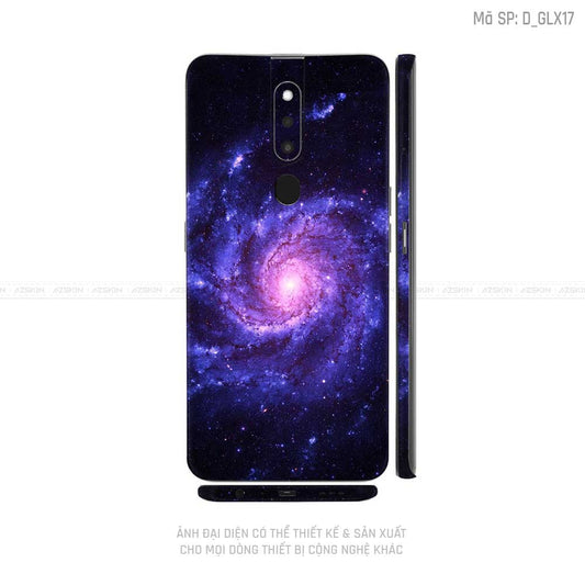 Miếng Dán Skin Điện Thoại OPPO F Series Hình Galaxy-Space | D_GLX17