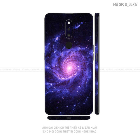 Miếng Dán Skin Điện Thoại OPPO F Series Hình Galaxy-Space | D_GLX17