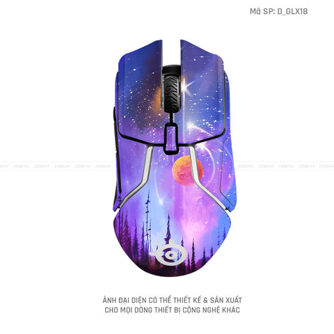 Skin Dán Chuột Steelseries Hình Galaxy Vũ Trụ | D_GLX18