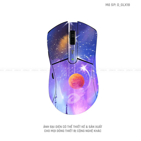 Skin Dán Chuột Dareu Hình Galaxy - Space | D_GLX18