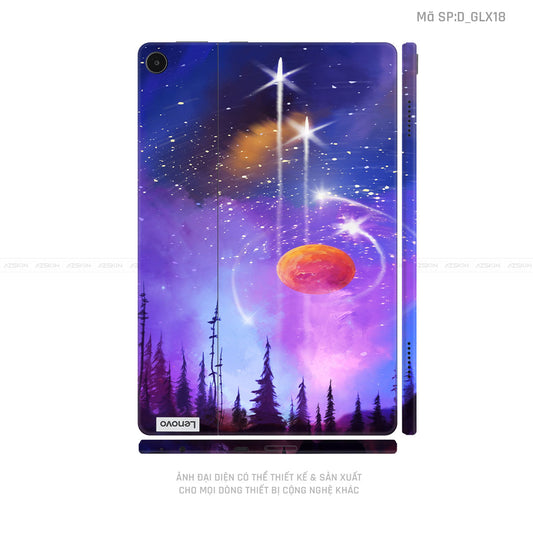 Dán Skin Máy Tính Bảng Lenovo Pad Series Hình Galaxy - Space | D_GLX18