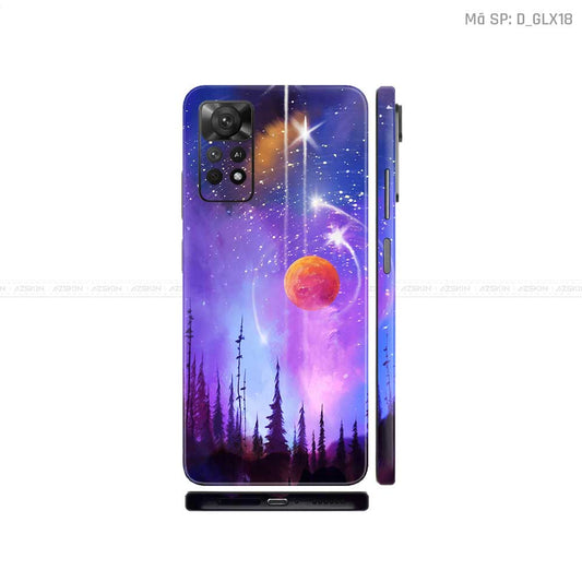 Dán Skin Xiaomi Redmi Note 11 Series Hình Galaxy - Space | D_GLX18