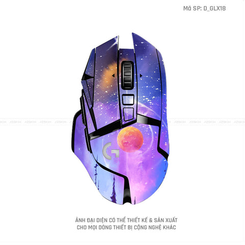 Skin Dán Chuột Logitech Hình Galaxy - Space | D_GLX18