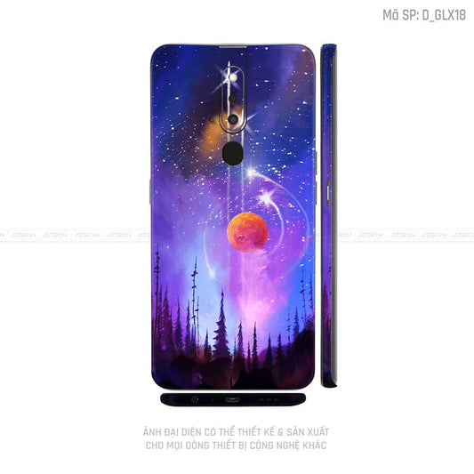 Miếng Dán Skin Điện Thoại OPPO F Series Hình Galaxy-Space | D_GLX18
