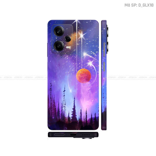 Dán Skin Xiaomi Redmi Note 12 Series Hình Galaxy - Space | D_GLX18