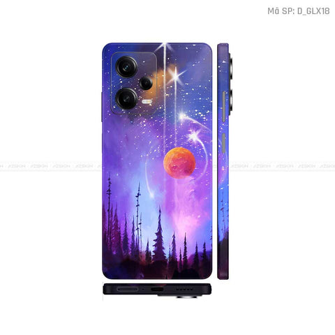 Dán Skin Xiaomi Redmi Note 12 Series Hình Galaxy - Space | D_GLX18