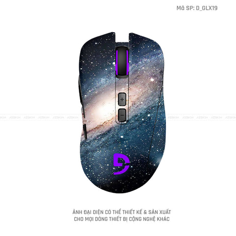 Skin Dán Chuột Fuhlen Hình Galaxy - Space | D_GLX19