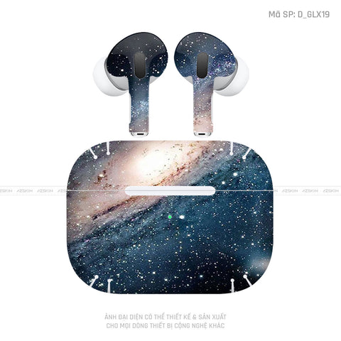 Dán Skin Tai Nghe Airpod Pro/ Pro 2 Hình Galaxy - Space | D_GLX19