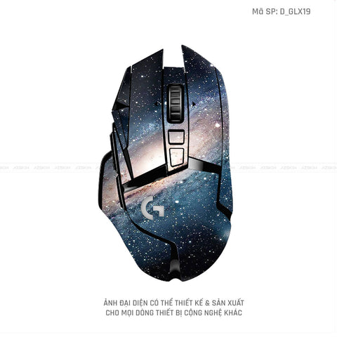 Skin Dán Chuột Logitech Hình Galaxy - Space | D_GLX19