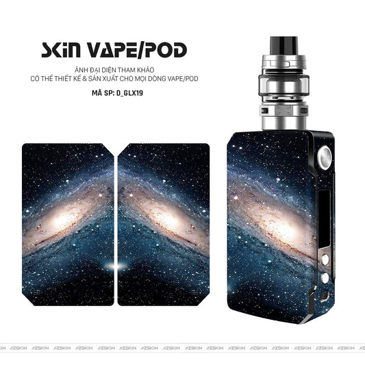 Dán Skin Vape Hình Galaxy - Space | D_GLX19