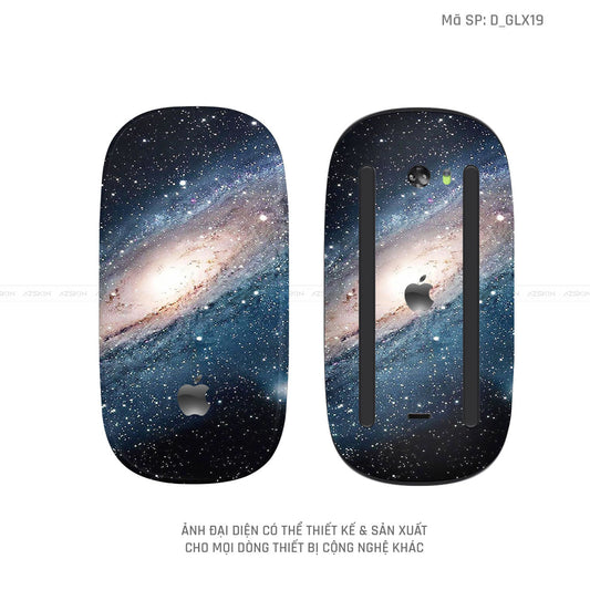 Skin Dán Chuột Apple Magic Mouse Hình Galaxy - Space | D_GLX19