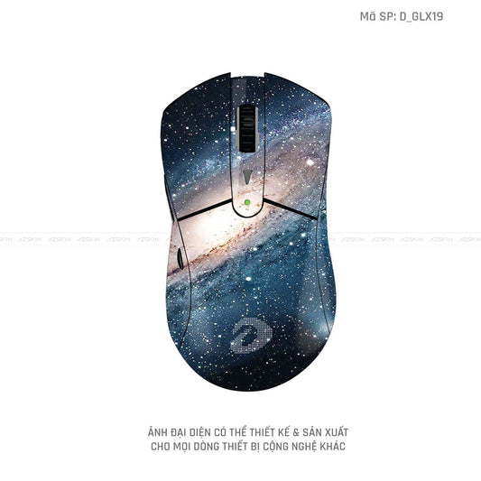 Skin Dán Chuột Dareu Hình Galaxy - Space | D_GLX19