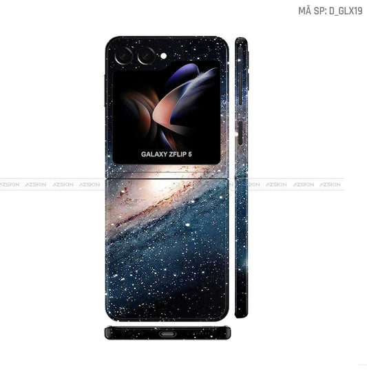 Dán Skin Galaxy Z Flip5 Hình Galaxy-Space | D_GLX19