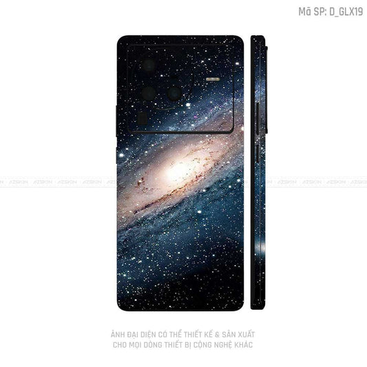 Dán Skin Vivo X Series Hình Galaxy-Space | D_GLX19