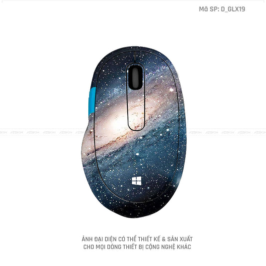 Skin Dán Chuột Microsoft Hình Galaxy - Space | D_GLX19