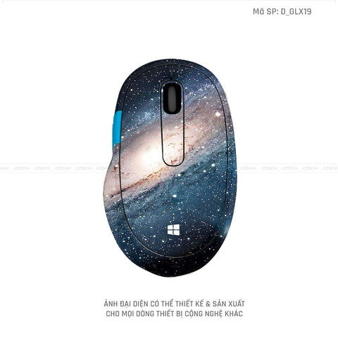 Skin Dán Chuột Microsoft Hình Galaxy - Space | D_GLX19