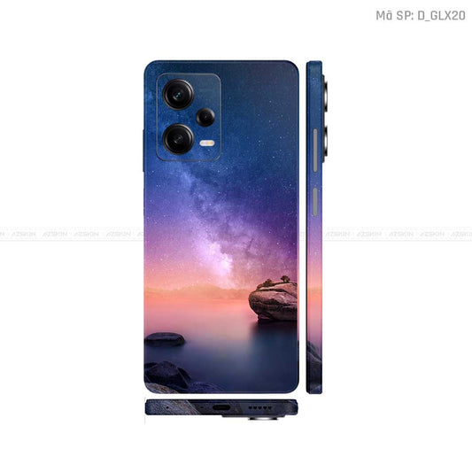 Dán Skin Xiaomi Redmi Note 12 Series Hình Galaxy - Space | D_GLX20
