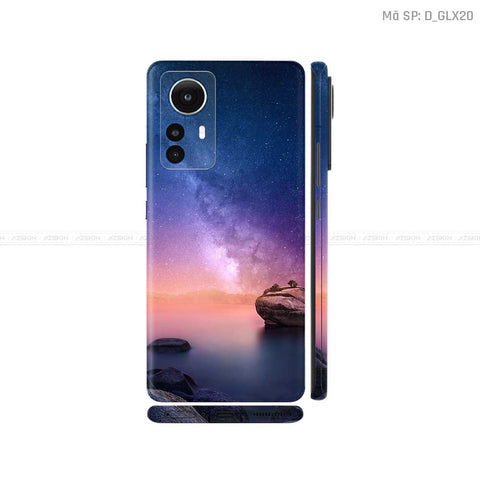 Dán Skin Xiaomi 12 Series Hình Galaxy - Space | D_GLX20