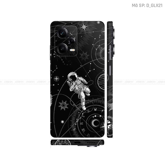 Dán Skin Xiaomi Redmi Note 12 Series Hình Galaxy - Space | D_GLX21