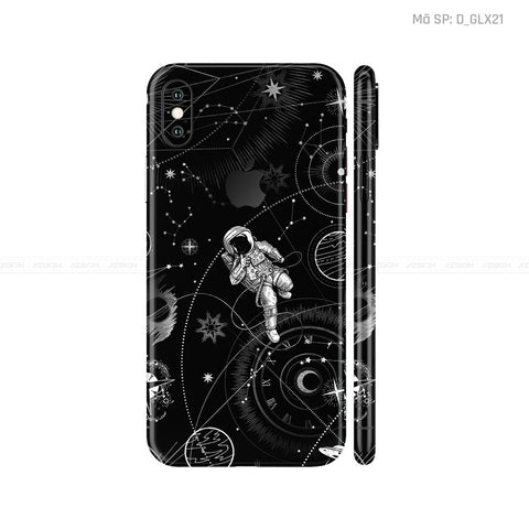 Dán Skin IPhone X Series Hình Galaxy - Space | D_GLX21