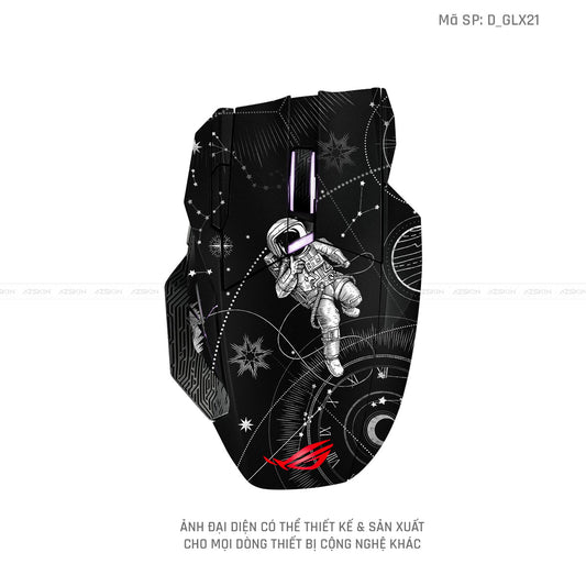Skin Dán Chuột Asus Hình Galaxy - Space | D_GLX21