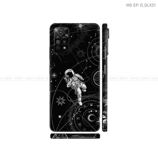 Dán Skin Xiaomi Redmi Note 11 Series Hình Galaxy - Space | D_GLX21
