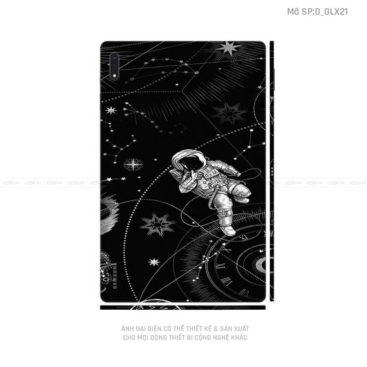 Dán Skin Galaxy Tab S8 Series Hình Galaxy - Space | D_GLX21