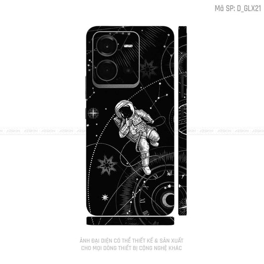 Dán Skin Vivo V Series Hình Galaxy-Space | D_GLX21
