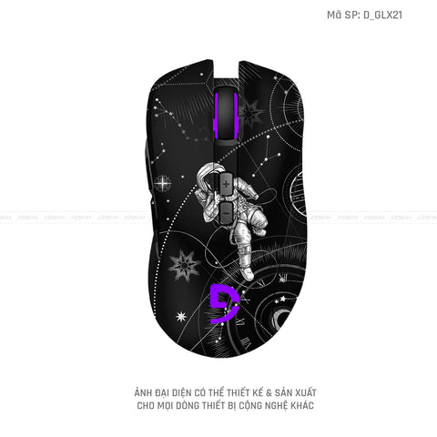 Skin Dán Chuột Fuhlen Hình Galaxy - Space | D_GLX21