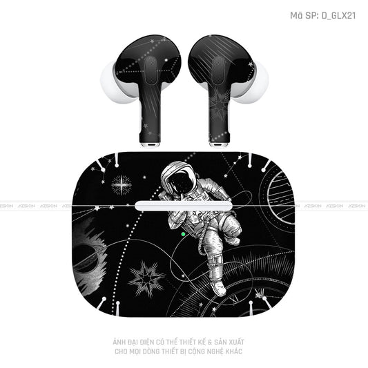 Dán Skin Tai Nghe Airpod 3 Hình Galaxy Space | D_GLX21