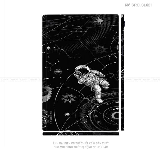 Dán Skin Galaxy Tab A Series Hình Galaxy - Space | D_GLX21