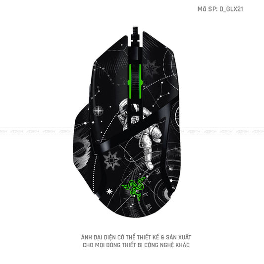 Skin Dán Chuột Razer Hình Galaxy - Space | D_GLX21