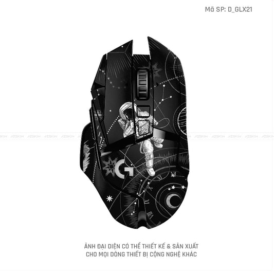 Skin Dán Chuột Logitech Hình Galaxy - Space | D_GLX21