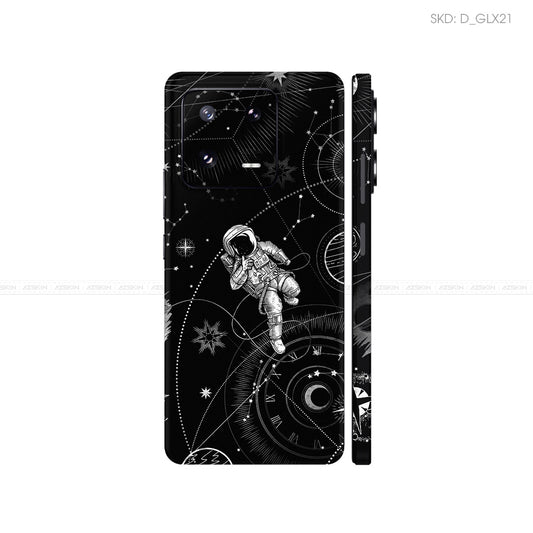 Dán Skin Điện Thoại Xiaomi 14 Series Hình Galaxy- Space | D_GLX21