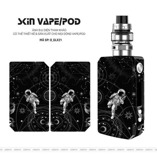 Dán Skin Vape Hình Galaxy - Space | D_GLX21