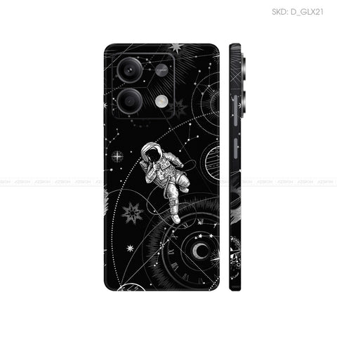 Dán Skin Điện Thoại Xiaomi Redmi 13 Series Hình Galaxy-Space | D_GLX21
