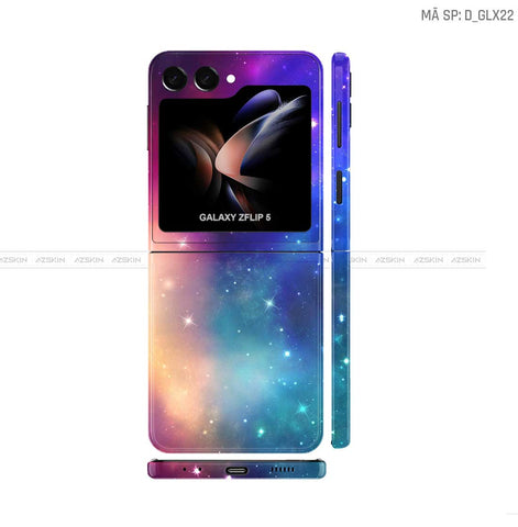 Dán Skin Galaxy Z Flip5 Hình Galaxy-Space | D_GLX22