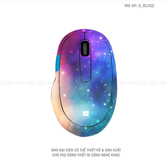 Skin Dán Chuột Microsoft Hình Galaxy - Space | D_GLX22