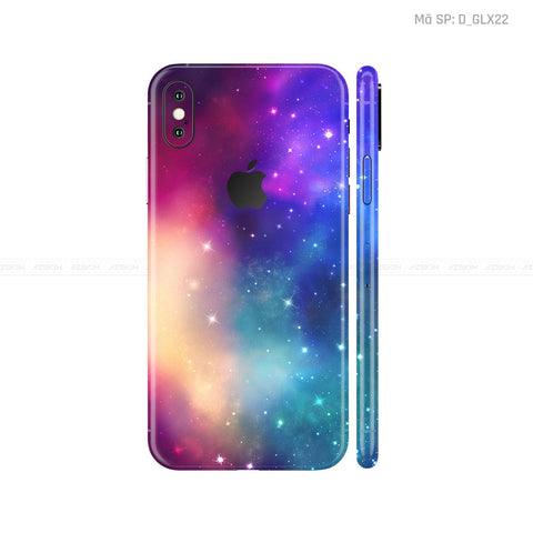 Dán Skin IPhone X Series Hình Galaxy - Space | D_GLX22