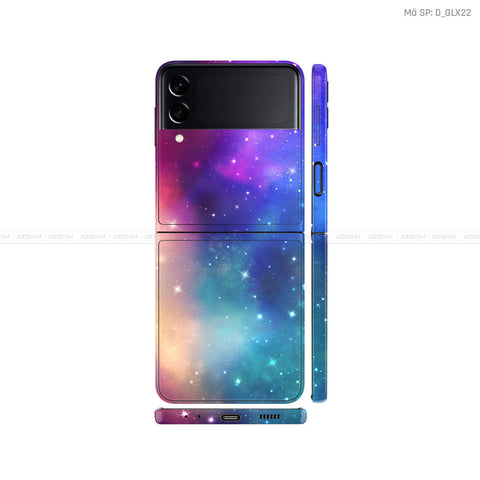 Dán Skin Galaxy Zflip3 Hình Galaxy - Space | D_GLX22