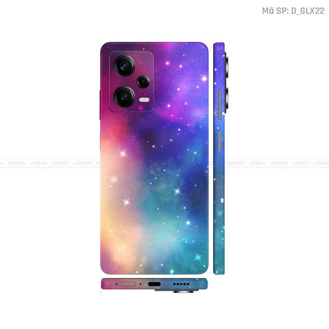 Dán Skin Xiaomi Redmi Note 12 Series Hình Galaxy - Space | D_GLX22
