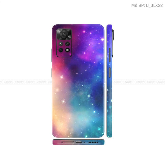 Dán Skin Xiaomi Redmi Note 11 Series Hình Galaxy - Space | D_GLX22