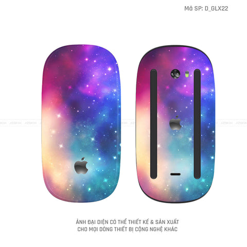 Skin Dán Chuột Apple Magic Mouse Hình Galaxy - Space | D_GLX22