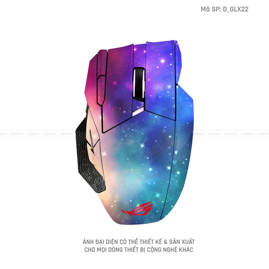 Skin Dán Chuột Asus Hình Galaxy - Space | D_GLX22