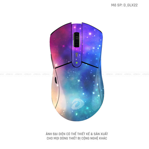 Skin Dán Chuột Dareu Hình Galaxy - Space | D_GLX22