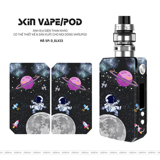 Dán Skin Vape Hình Galaxy - Space | D_GLX23