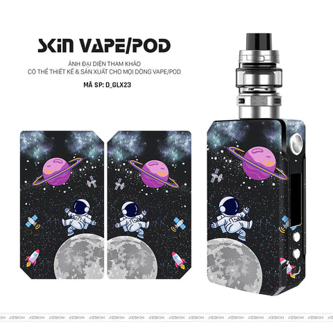 Dán Skin Vape Hình Galaxy - Space | D_GLX23