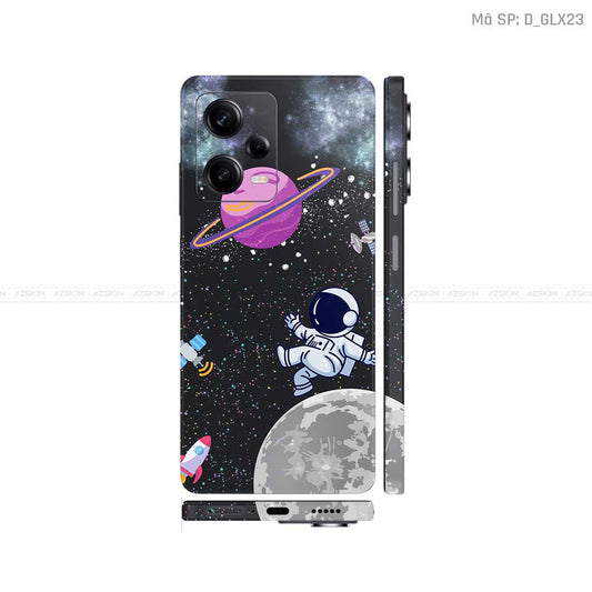 Dán Skin Xiaomi Redmi Note 12 Series Hình Galaxy - Space | D_GLX23